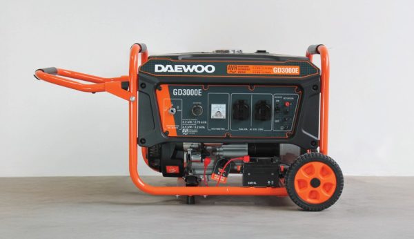GENERADOR GASOLINA DAEWOO 3.2KVA 220V CONEX.ATS MOD.GDA3000E - Imagen 5