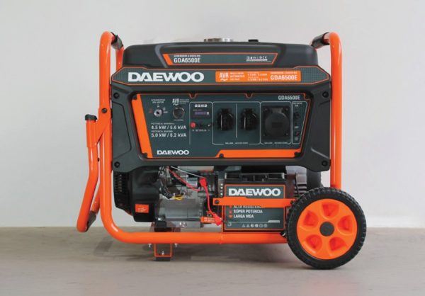 GENERADOR GASOLINA DAEWOO 6.2KVA 220V CONEX.ATS MOD.GDA6500E - Imagen 5