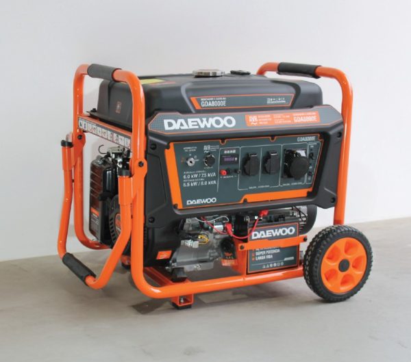 GENERADOR GASOLINA DAEWOO 8KVA 220V CONEX.ATS MOD.GDA8000E
