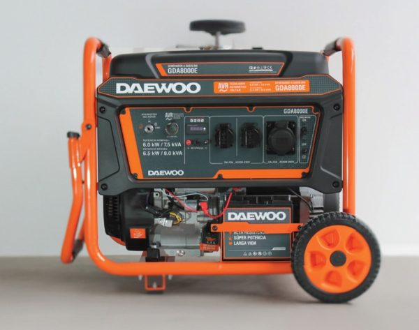 GENERADOR GASOLINA DAEWOO 8KVA 220V CONEX.ATS MOD.GDA8000E - Imagen 2