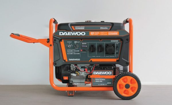 GENERADOR GASOLINA DAEWOO 8KVA 220V CONEX.ATS MOD.GDA8000E - Imagen 4