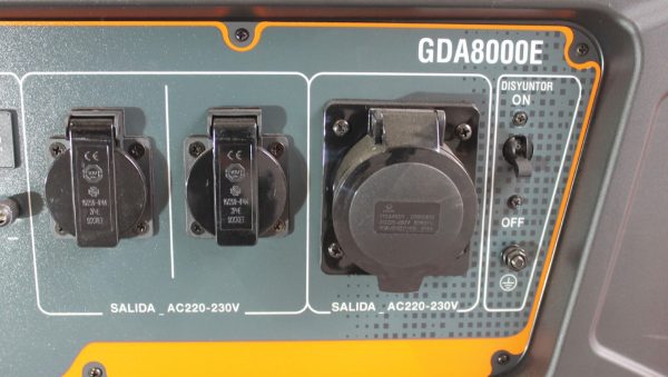 GENERADOR GASOLINA DAEWOO 8KVA 220V CONEX.ATS MOD.GDA8000E - Imagen 6