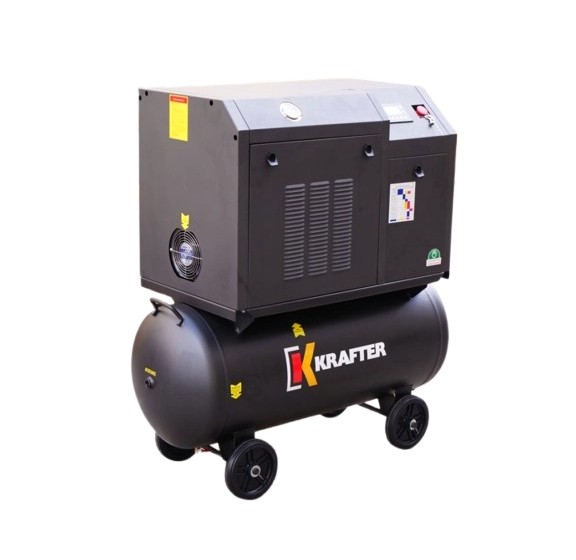 COMPRESOR DE TORNILLO KRAFTER 200LTS 3HP 220V MZB-200L