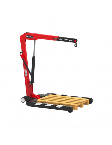 TECLE GRUAPLUMA PLEGABLE 2000KG MEGA MOD.CRP20
