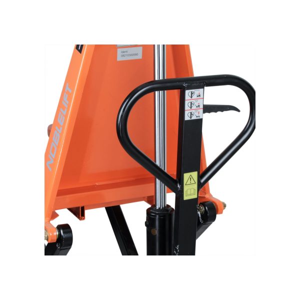 TRANSPALETA TIJERA 1000KG NOBLELIFT BASE ANGOSTA MOD.ACX10ME540 - Imagen 6