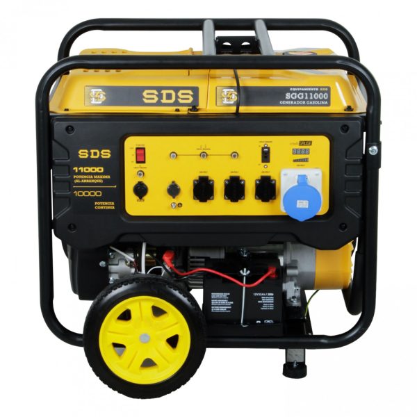 GENERADOR BENCINERO SDS POWER 11KVA 220V P/ELECTRICA CON ATS MOD.SGG11000 - Imagen 3