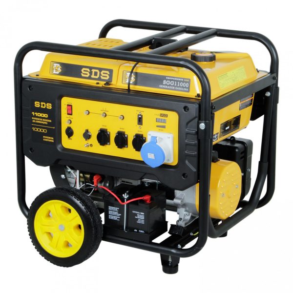 GENERADOR BENCINERO SDS POWER 11KVA 220V P/ELECTRICA CON ATS MOD.SGG11000 - Imagen 4