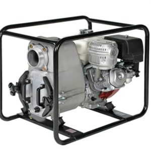 MOTOBOMBA TSURUMI TRASH 4X4 MOTOR HONDA GX-340 11HP AGUAS SUCIAS MOD.EPT3-100HA
