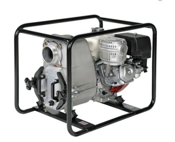 MOTOBOMBA TSURUMI TRASH 4X4 MOTOR HONDA GX-340 11HP AGUAS SUCIAS MOD.EPT3-100HA