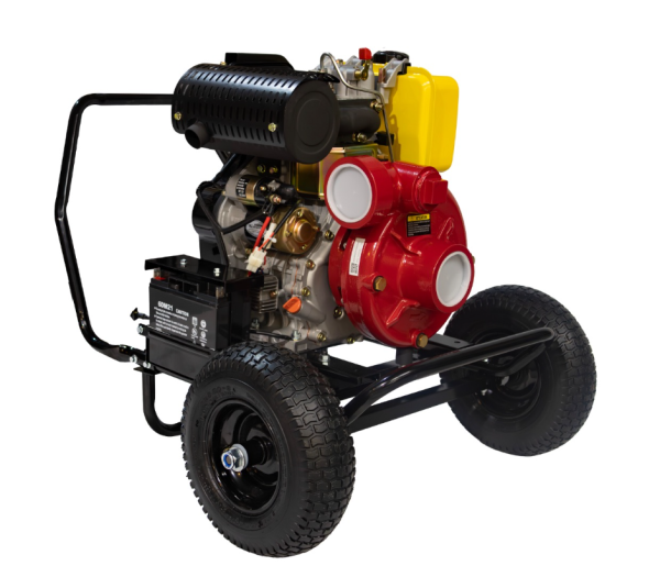 MOTOBOMBA KRAFTER DIESEL ALTA PRESION 3x3 MOD.KRD80AP - Imagen 2