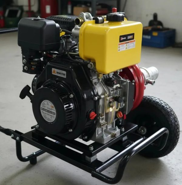 MOTOBOMBA KRAFTER DIESEL ALTA PRESION 4X4 MOD.KRD100AP - Imagen 4