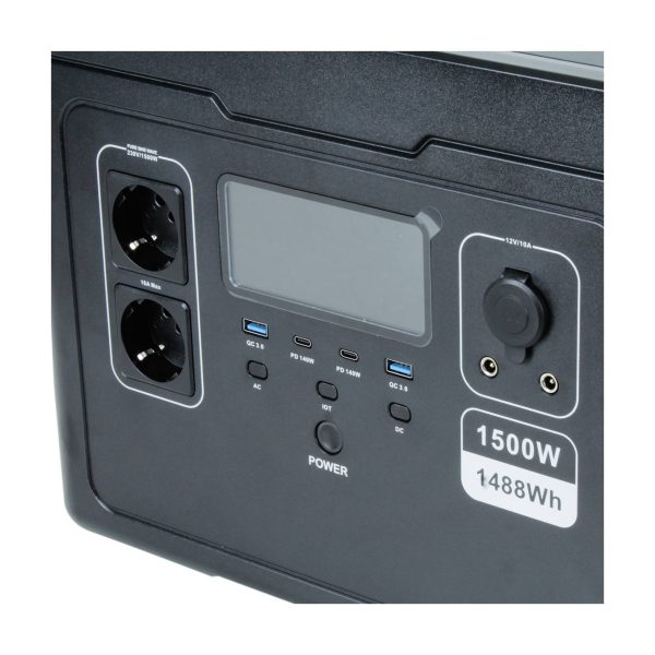 ESTACION DE ENERGÍA PORTATIL 1500W MOD.S015 - Imagen 4