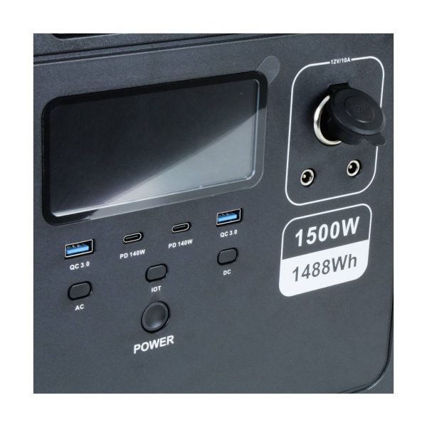 ESTACION DE ENERGÍA PORTATIL 1500W MOD.S015 - Imagen 5