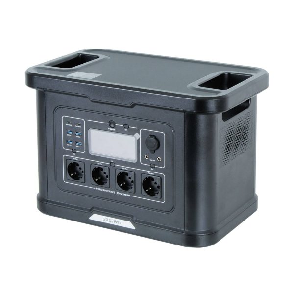 ESTACION DE ENERGÍA PORTATIL 2400W MOD.S024