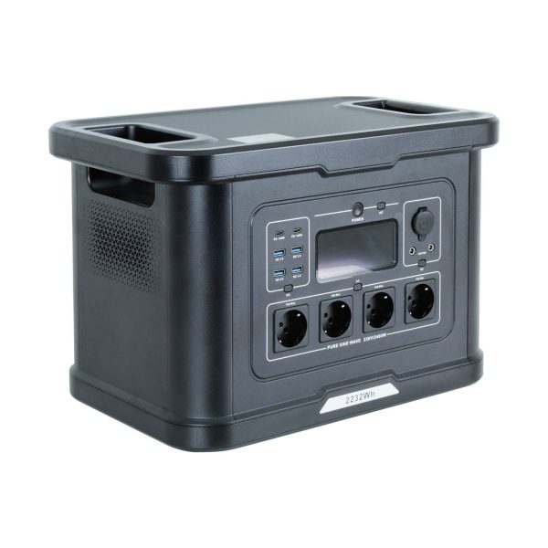 ESTACION DE ENERGÍA PORTATIL 2400W MOD.S024 - Imagen 3