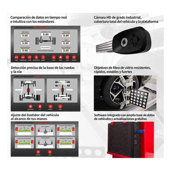 ALINEADORA 3D ACO WA-2023 AUTO PRO - Imagen 3
