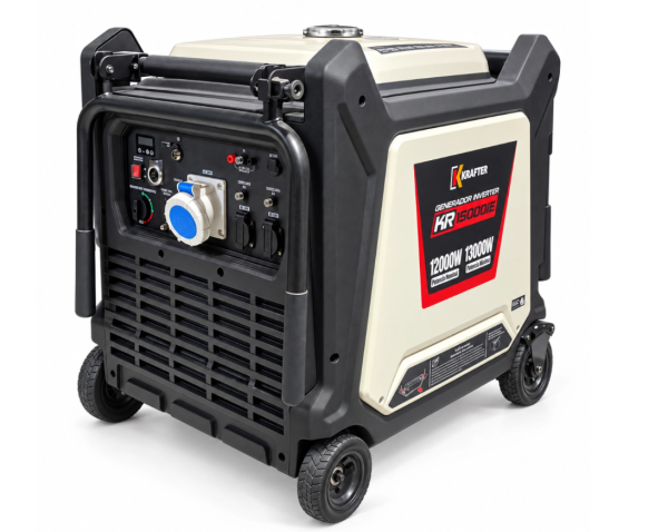 GENERADOR INVERTER KRAFTER GASOLINA INSONORO 13KVA 220V MOD.KR15000IE