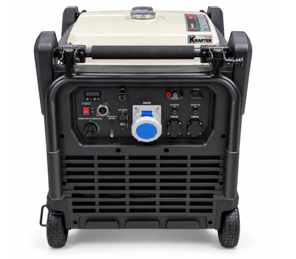GENERADOR INVERTER KRAFTER GASOLINA INSONORO 13KVA 220V MOD.KR15000IE - Imagen 6