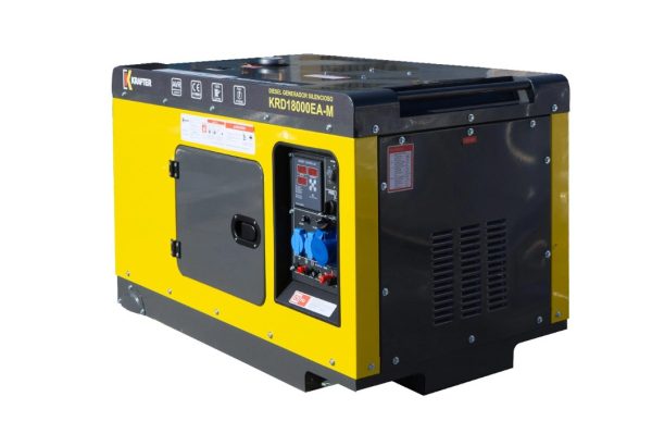 GENERADOR KRAFTER DIESEL 12KVA 220V MOD.KRD18000EA-M - Imagen 3